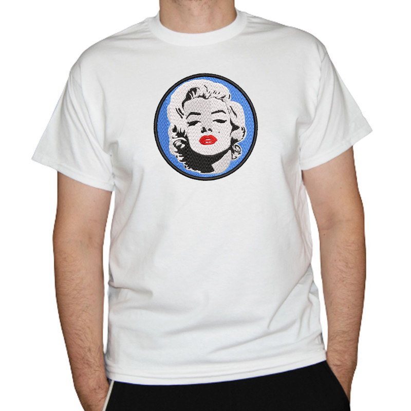 Tricou Brodat - Marilyn Monroe