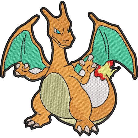 Hanorac Brodat - Charizard