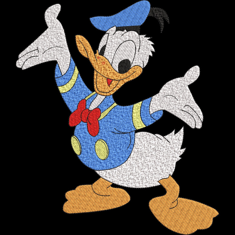 Hanorac Brodat - Donald Duck