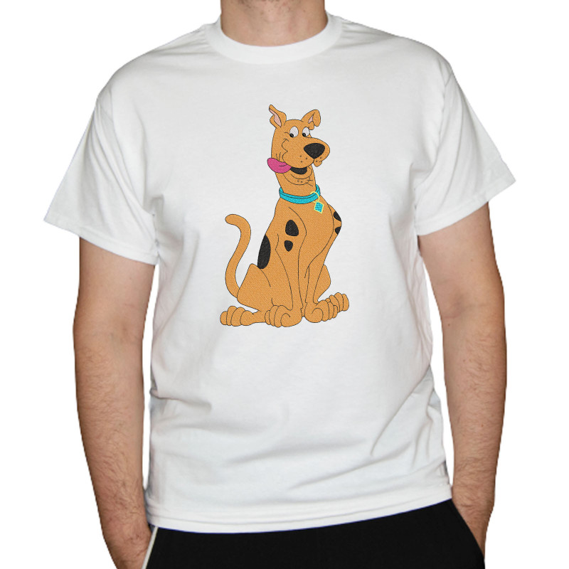 Tricou Brodat - Scooby-Doo