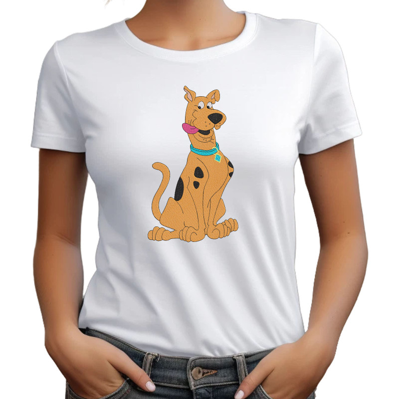 Tricou Brodat - Scooby-Doo