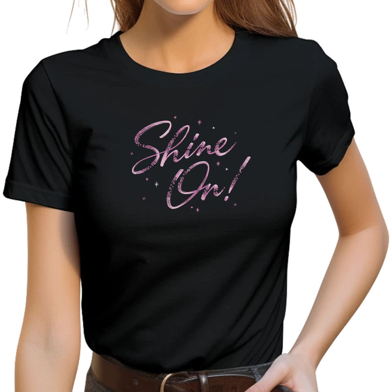 Tricou Brodat - Shine On