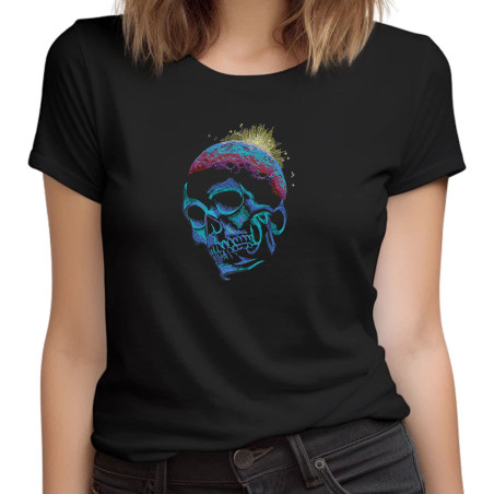 Tricou Brodat - Space Skull