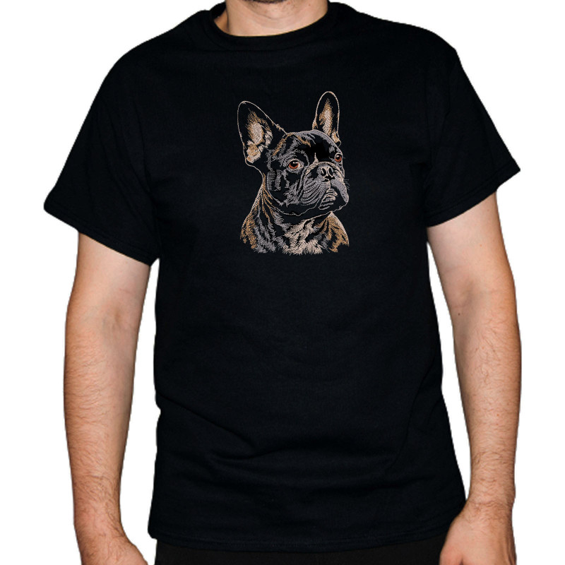 Tricou Brodat - French Bulldog