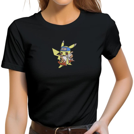 Tricou Brodat - Pikachu Ninja