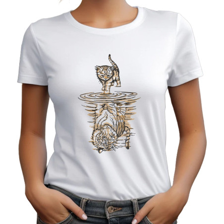 Tricou Brodat - Tiger...